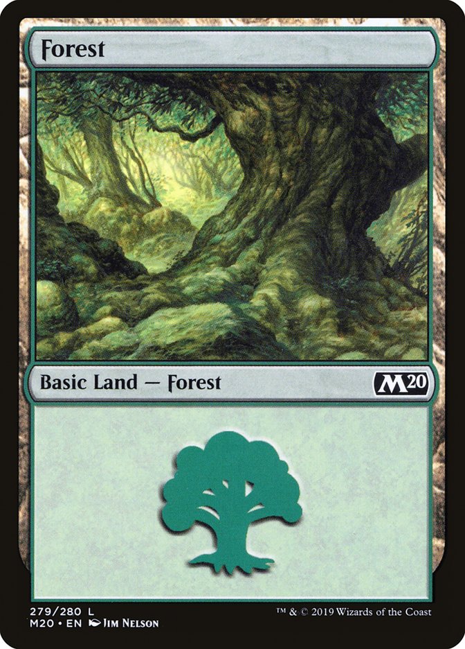 Forest (#279) [Core Set 2020] | The Time Vault CA