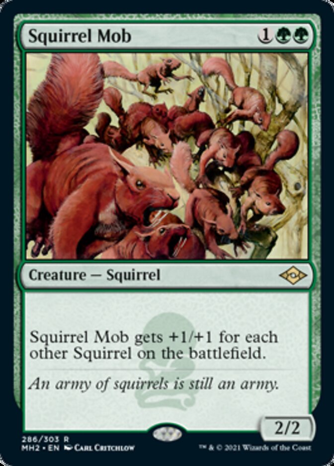 Squirrel Mob (Foil Etched) [Modern Horizons 2] | The Time Vault CA