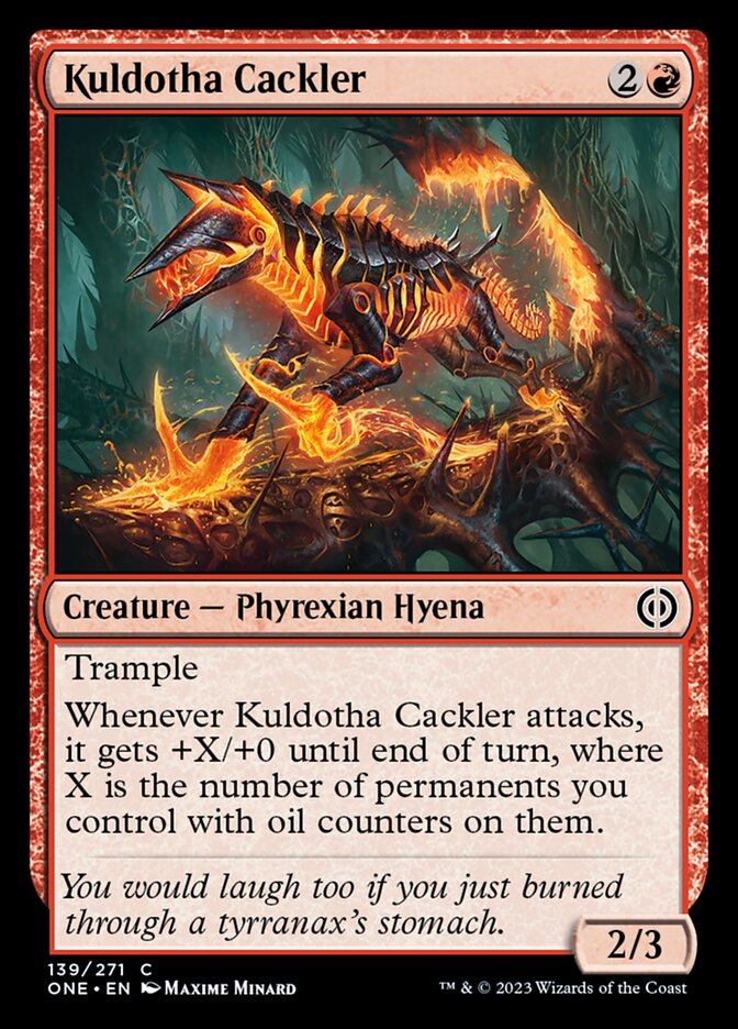 Kuldotha Cackler [Phyrexia: All Will Be One] | The Time Vault CA