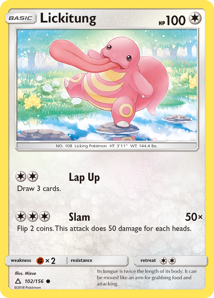 Lickitung (102/156) [Sun & Moon: Ultra Prism] | The Time Vault CA