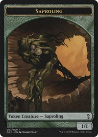 Saproling // Wurm Token [Ravnica Allegiance: Guild Kits] | The Time Vault CA