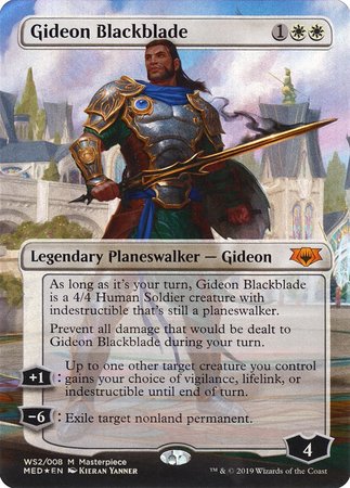 Gideon Blackblade [Mythic Edition] | The Time Vault CA