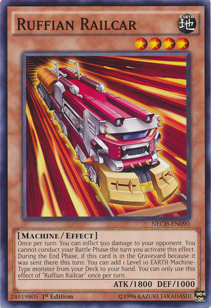 Ruffian Railcar [NECH-EN090] Common | The Time Vault CA