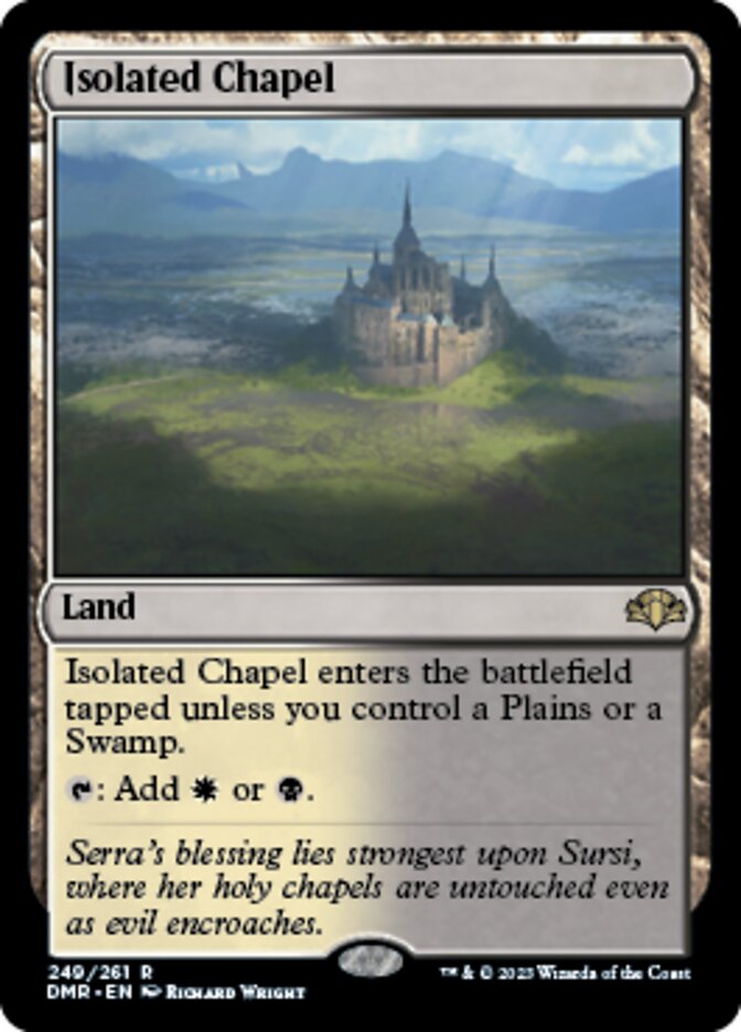 Isolated Chapel [Dominaria Remastered] | The Time Vault CA