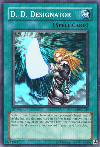 D.D. Designator [IOC-039] Super Rare | The Time Vault CA