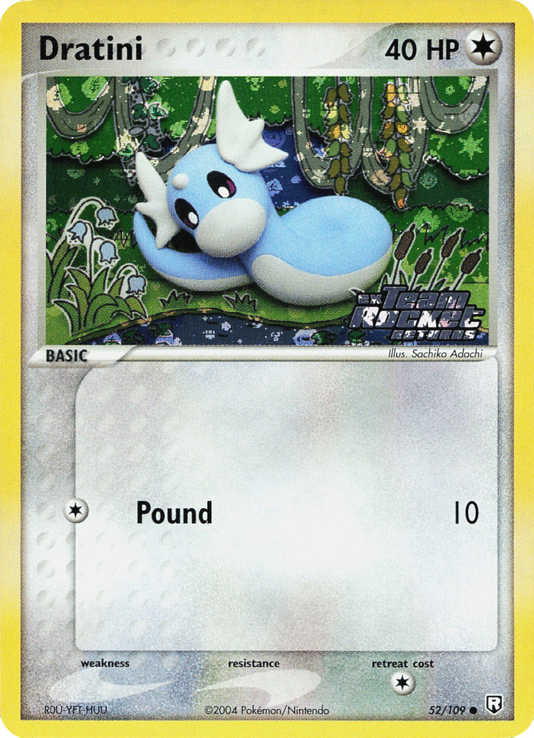 Dratini (52/109) (Stamped) [EX: Team Rocket Returns] | The Time Vault CA