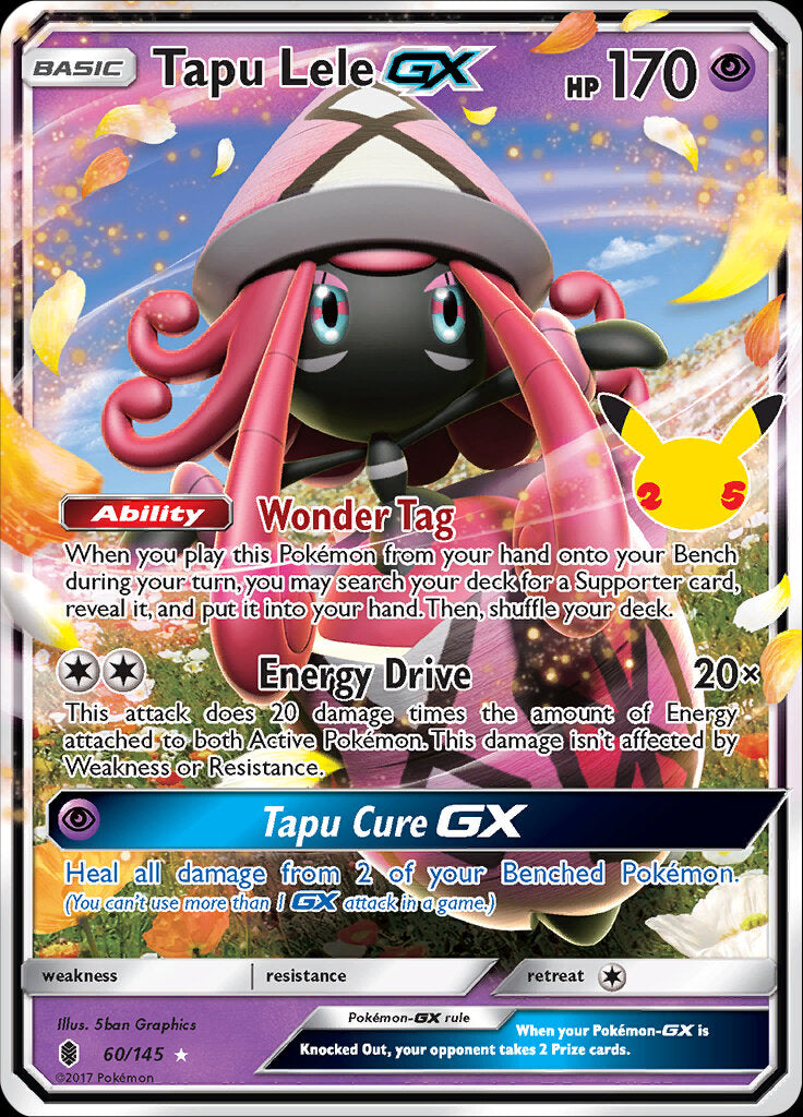 Tapu Lele GX (60/145) [Celebrations: 25th Anniversary - Classic Collection] | The Time Vault CA