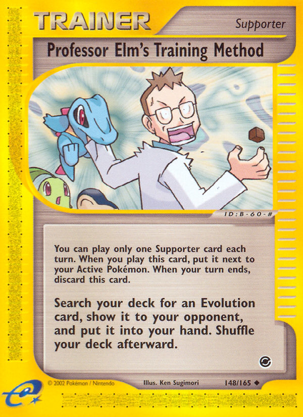 Professor Elm's Training Method (148/165) [Expedition: Base Set] | The Time Vault CA