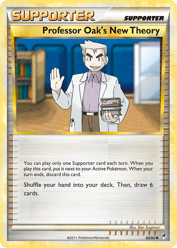 Professor Oak's New Theory (83/95) [HeartGold & SoulSilver: Call of Legends] | The Time Vault CA