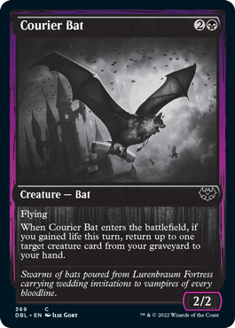 Courier Bat [Innistrad: Double Feature] | The Time Vault CA