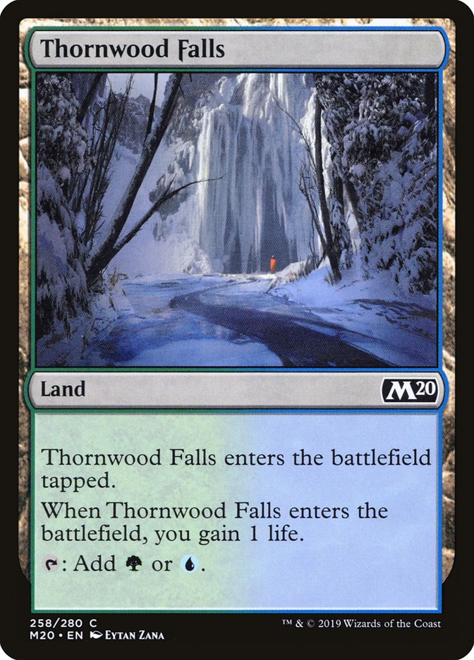 Thornwood Falls [Core Set 2020] | The Time Vault CA