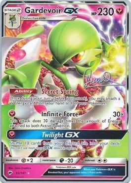 Gardevoir GX (93/147) (Infinite Force - Diego Cassiraga) [World Championships 2017] | The Time Vault CA