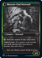 Weaver of Blossoms // Blossom-Clad Werewolf [Innistrad: Double Feature] | The Time Vault CA