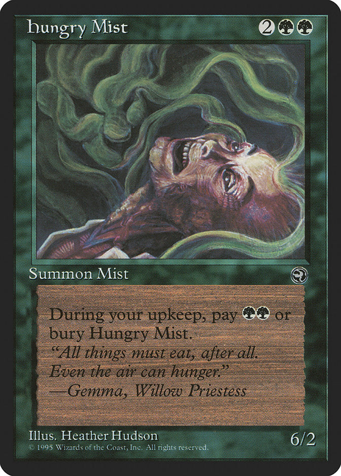 Hungry Mist (Gemma Flavor Text) [Homelands] | The Time Vault CA