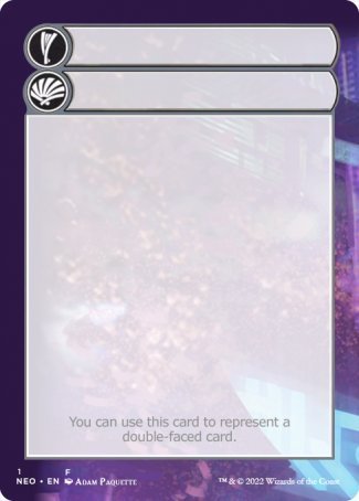 Helper Card (1/9) [Kamigawa: Neon Dynasty Tokens] | The Time Vault CA