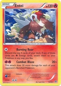 Entei (14/98) (Cosmos Holo) (Blister Exclusive) [XY: Ancient Origins] | The Time Vault CA