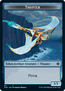 Bird // Thopter Double-Sided Token [Starter Commander Decks] | The Time Vault CA