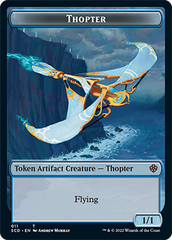 Bird // Thopter Double-Sided Token [Starter Commander Decks] | The Time Vault CA