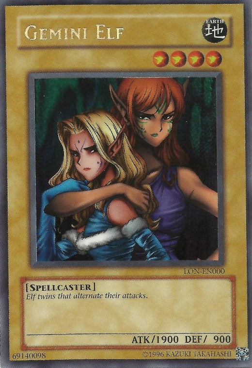 Gemini Elf [LON-EN000] Secret Rare | The Time Vault CA