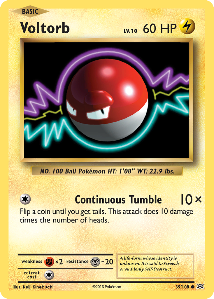 Voltorb (39/108) [XY: Evolutions] | The Time Vault CA