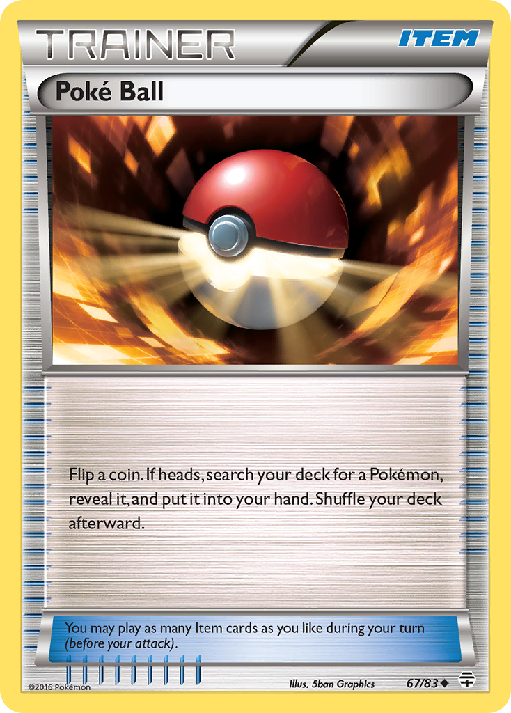 Poke Ball (67/83) [XY: Generations] | The Time Vault CA