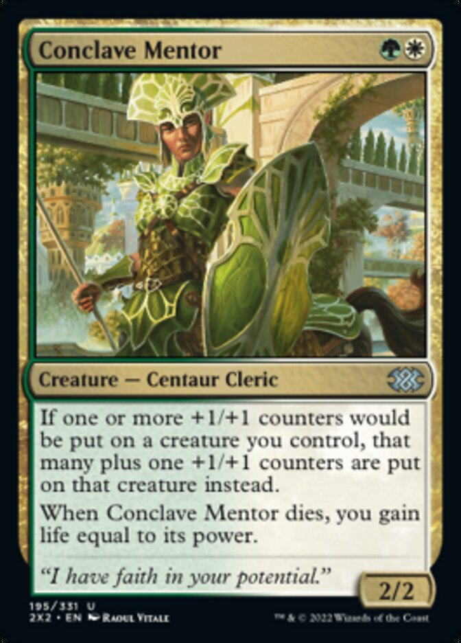 Conclave Mentor [Double Masters 2022] | The Time Vault CA