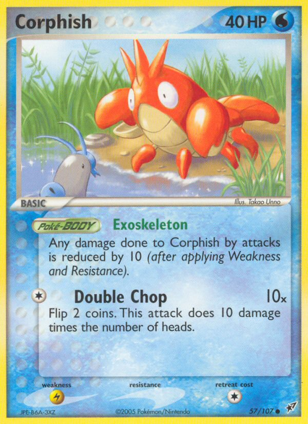 Corphish (57/107) [EX: Deoxys] | The Time Vault CA