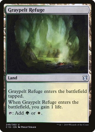 Graypelt Refuge [Commander 2019] | The Time Vault CA