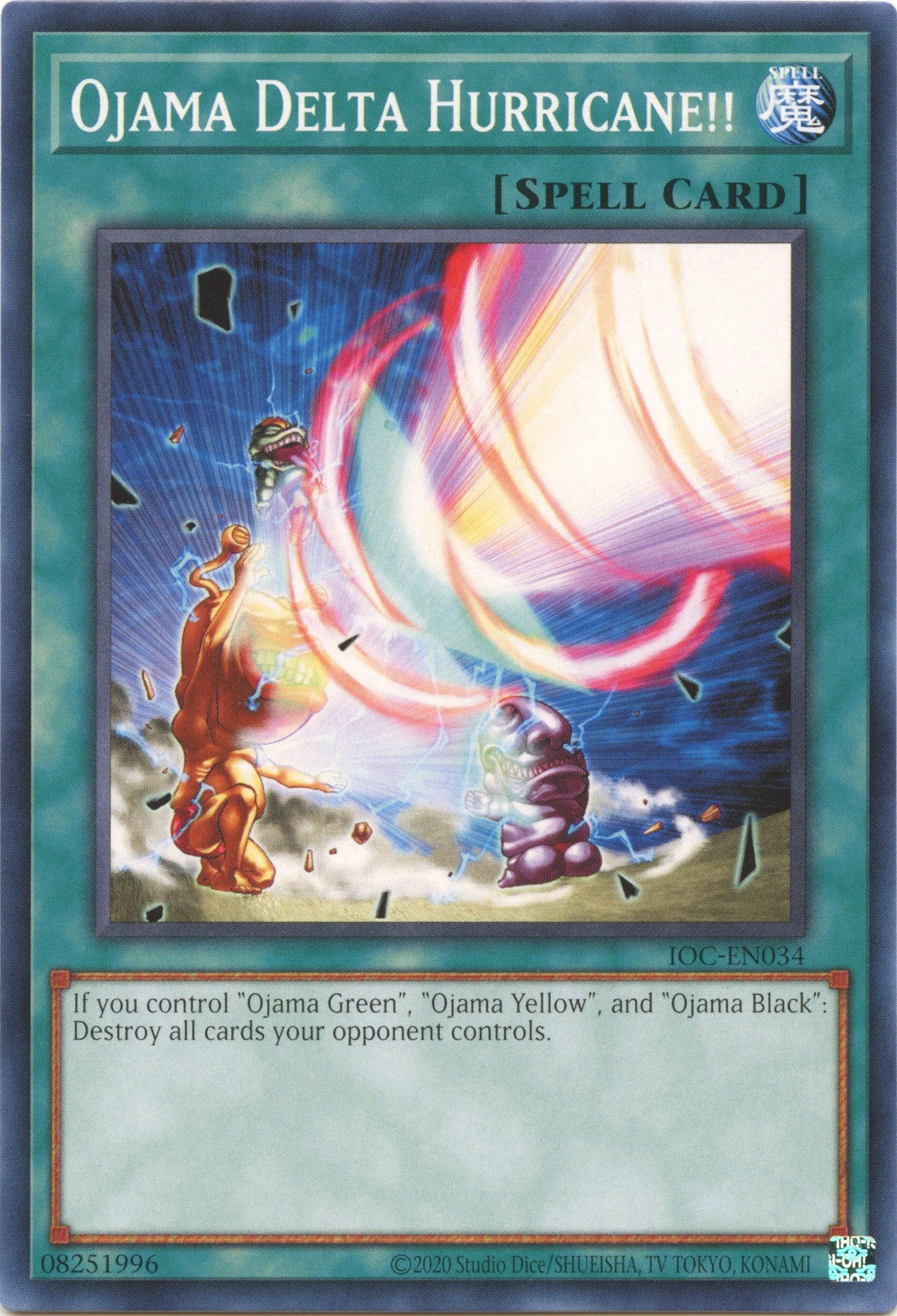 Ojama Delta Hurricane!! (25th Anniversary) [IOC-EN034] Common | The Time Vault CA