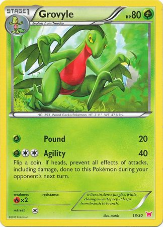 Grovyle (18/30) [XY: Trainer Kit 2 - Latias] | The Time Vault CA