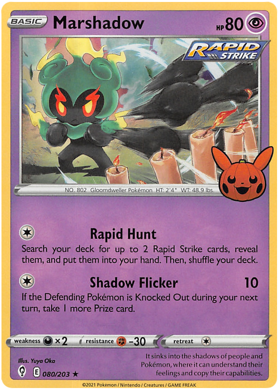 Marshadow (080/203) [Trick or Trade 2023] | The Time Vault CA