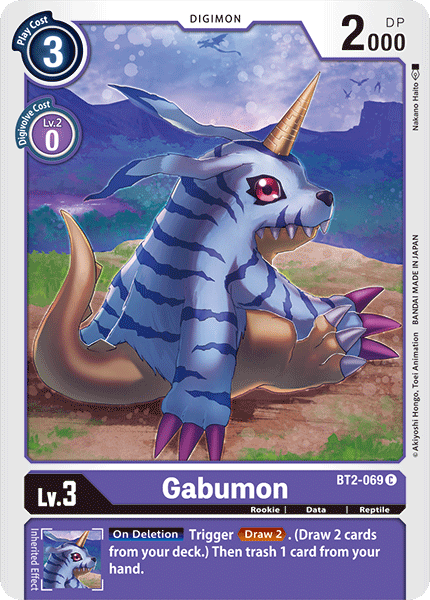 Gabumon [BT2-069] [Release Special Booster Ver.1.0] | The Time Vault CA