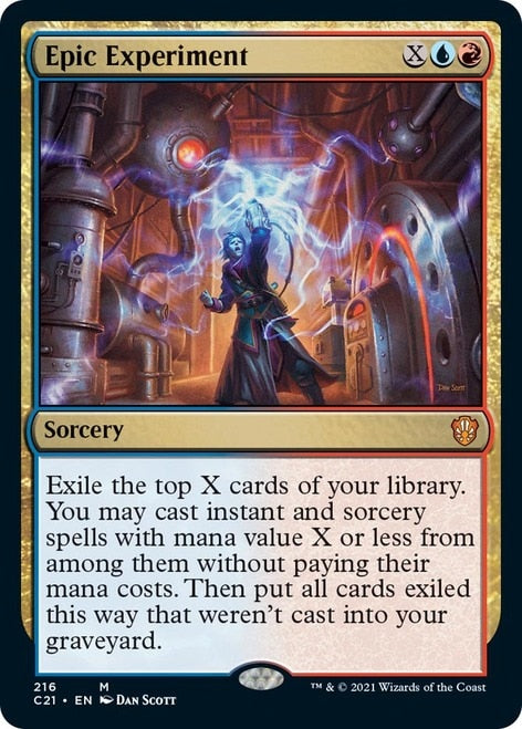 Epic Experiment [Commander 2021] | The Time Vault CA