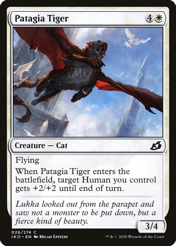 Patagia Tiger [Ikoria: Lair of Behemoths] | The Time Vault CA