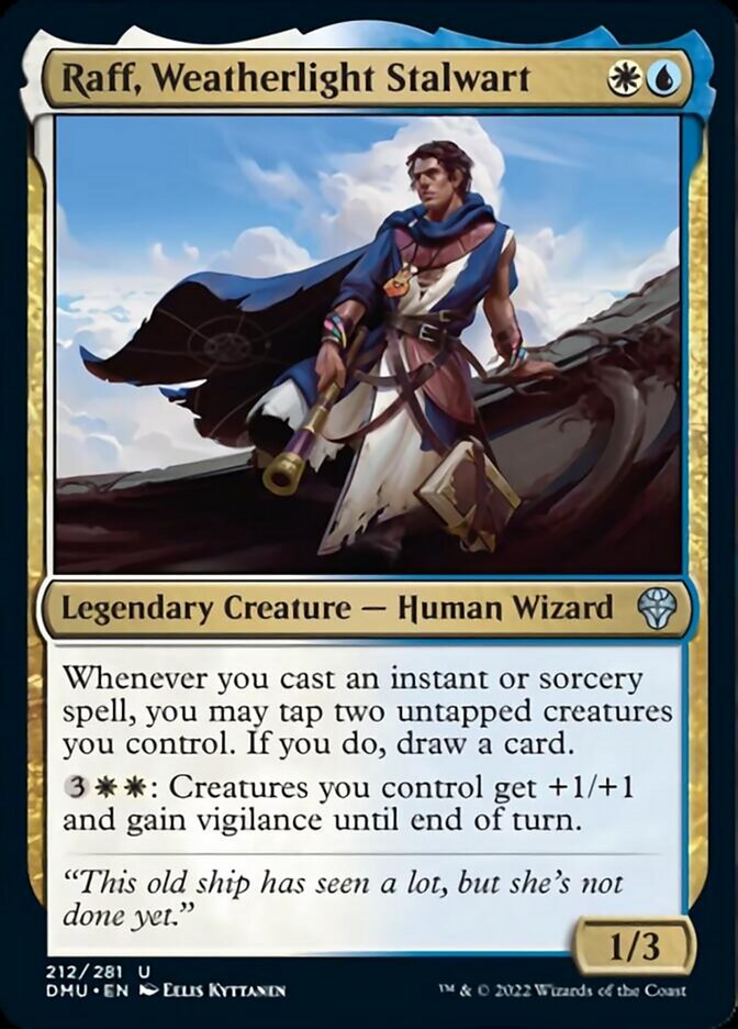 Raff, Weatherlight Stalwart [Dominaria United] | The Time Vault CA