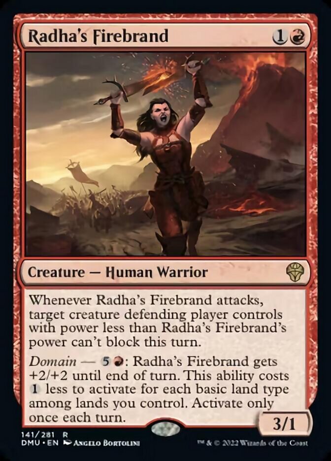 Radha's Firebrand [Dominaria United] | The Time Vault CA