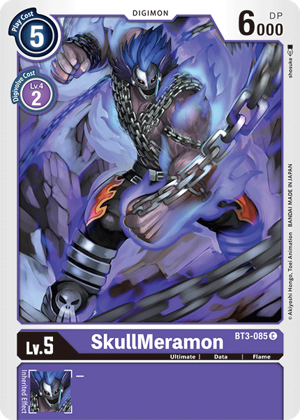 SkullMeramon [BT3-085] [Release Special Booster Ver.1.5] | The Time Vault CA