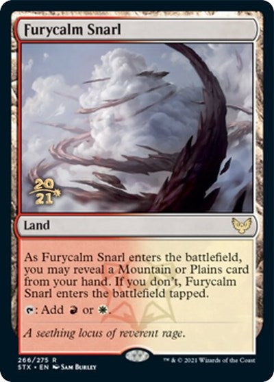 Furycalm Snarl [Strixhaven: School of Mages Prerelease Promos] | The Time Vault CA