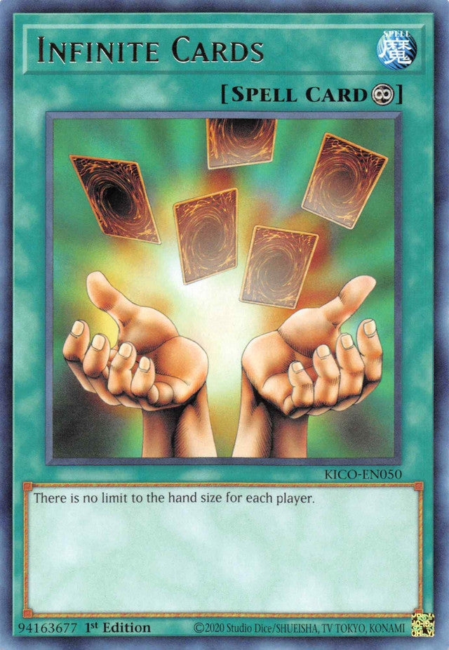 Infinite Cards [KICO-EN050] Rare | The Time Vault CA