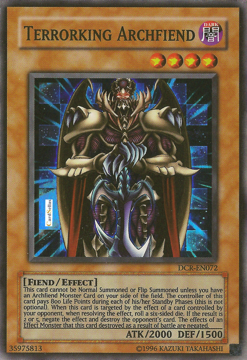 Terrorking Archfiend [DCR-EN072] Super Rare | The Time Vault CA