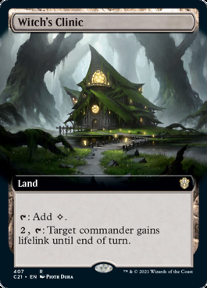 Witch's Clinic (Extended) [Commander 2021] | The Time Vault CA