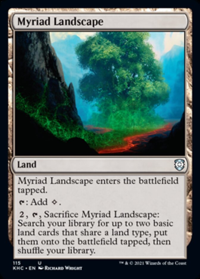 Myriad Landscape [Kaldheim Commander] | The Time Vault CA