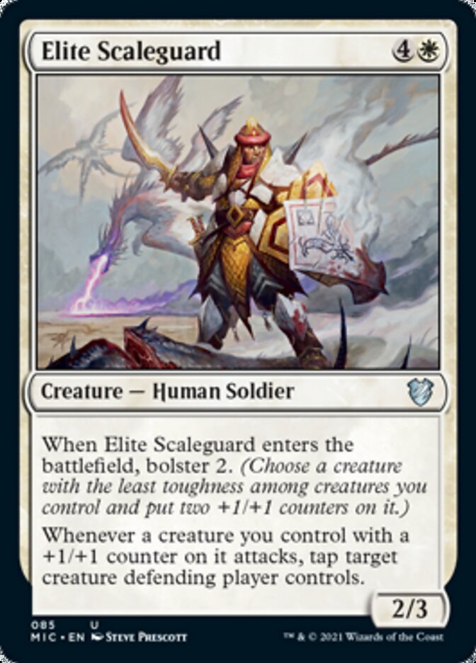 Elite Scaleguard [Innistrad: Midnight Hunt Commander] | The Time Vault CA