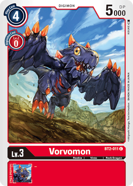 Vorvomon [BT2-011] [Release Special Booster Ver.1.5] | The Time Vault CA