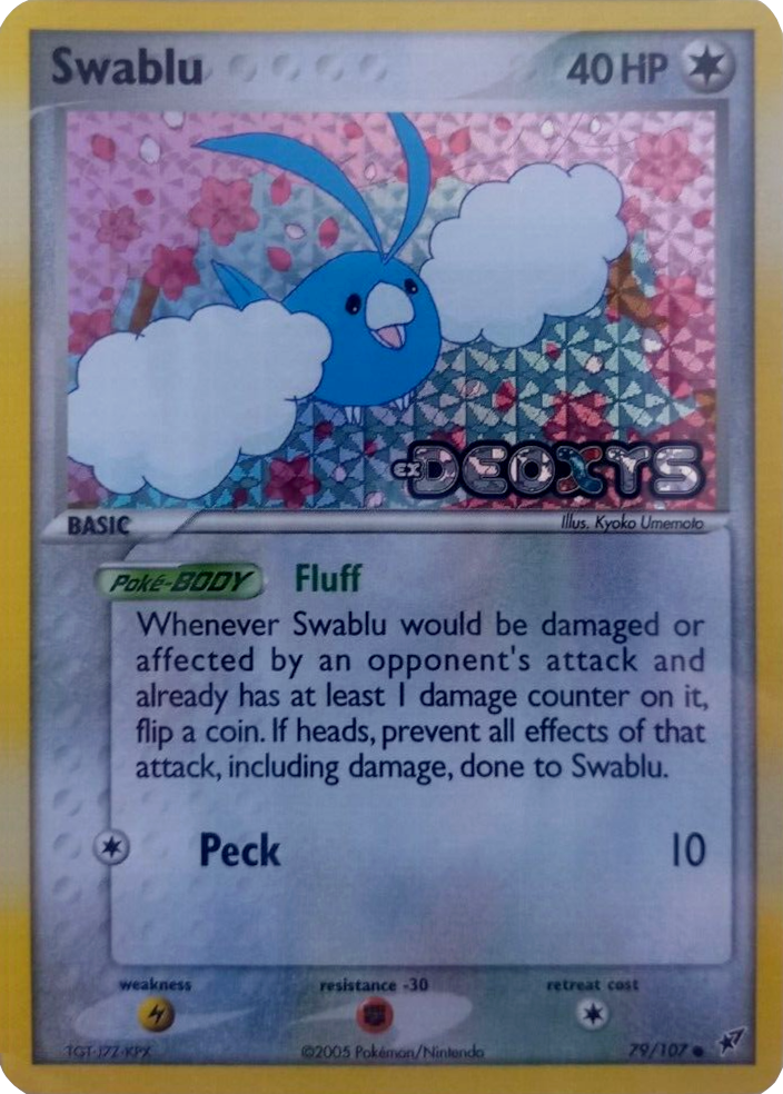 Swablu (79/107) (Stamped) [EX: Deoxys] | The Time Vault CA