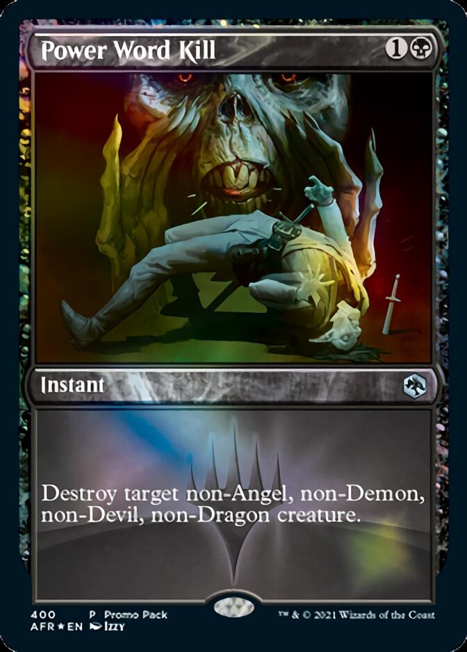 Power Word Kill (Promo Pack) [Dungeons & Dragons: Adventures in the Forgotten Realms] | The Time Vault CA