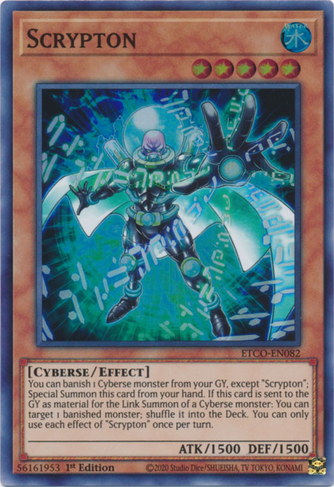 Scrypton [ETCO-EN082] Super Rare | The Time Vault CA