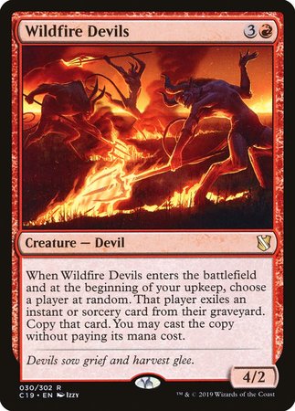 Wildfire Devils [Commander 2019] | The Time Vault CA