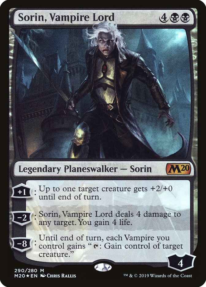 Sorin, Vampire Lord [Core Set 2020] | The Time Vault CA