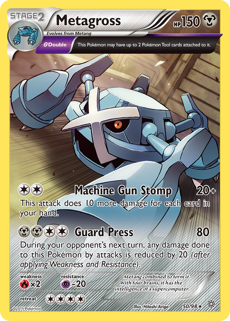 Metagross (50/98) [XY: Ancient Origins] | The Time Vault CA